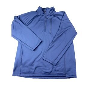 Outdoor Research Middle Fork Pullover Mens Sz 2XL Navy 1/4 Zip Hiking‎ V059